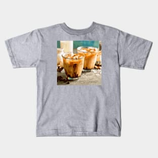 Iced Chestnut Praline Latte Kids T-Shirt